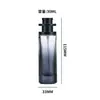 Botella de Perfume de Tornillo Cilíndrico 20ml 30ml Al por Mayor en Stock Celebridad de Internet Simple Colorido Degradado Cosméticos