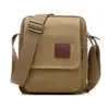 Bolsa de Lona para Hombre al por Mayor Bolso de Hombro de Moda Coreano Casual Simple Unisex Bolso de Hombro Pequeño
