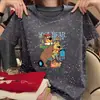 Camiseta de Manga Corta Gypsophila para Niños y Niñas, Nuevo Estilo Verano 2026, Top Casual Holgado de Media Manga para Niños Mayores, Moderno