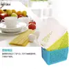 Cesta de Armazenamento de Mesa Cesta de Armazenamento de Lanches Cesta de Armazenamento Retangular Vazada Estrutura de Armazenamento para Diversos Cesta de Plástico Cesta de Armazenamento