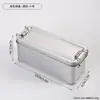 Caja de Hierro Retro con Hebilla Deslizante Estilo Chino, Caja de Almacenamiento de Metal Engrosada, Caja Vacía Sellada para Snacks, Té, Regalos Hechos a Mano