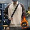 Sudadera de terciopelo repujado para hombre, nuevo modelo otoño e invierno 2006, ropa de hombre de peso pesado, ropa de marca moderna para hombre de tallas grandes para otoño