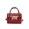 Bolso Pequeño Cuadrado de Estilo Minimalista de Comercio Exterior para Mujer, Nuevo 2025 Bolso de Hombro Cruzado Color Sólido Chic Vintage