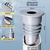 Tapón de silicona con anillo de sellado a prueba de olores para tubería de alcantarillado, tapón de desagüe para lavabo de cocina, artefacto anti-retorno de olores para lavadora