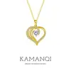 Collar de diamantes vintage en forma de corazón bañado en oro real para mujer, gargantilla dinámica en forma de corazón de nicho de lujo ligero, cadena para la clavícula de diseño de alta gama