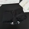 9592 Pantalones Cortos de Seguridad 2 en 1 Antiexposición Estilo Coreano Florales Pequeños Calzoncillos Tipo Boxer para Mujer con Entrepierna Extendida Algodón Puro Pantalones Interiores Largos 10A