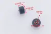 Núcleo Marrom do Eixo 10,2 mm x 6,2 x 1,5 Modelo de Avião Trem de Pouso Rádio Walkman Polia de Correia