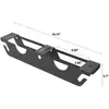 Soporte para Amoladora Angular, Estante de Almacenamiento para Amoladora Angular de Doble Posición, Gancho para Cable de Alimentación, Máquina de Corte y Máquina Pulidora Montada en Pared