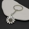 Amazon Hsien Temu AliExpress Joyería Explosiva Flor de Girasol Simple Girasol Llavero Colgante