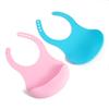 Bebê bebê silicone bib crianças impermeável silicone bib saco de alimentos bebê baba saco de fábrica direto