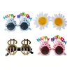 Gafas de Cumpleaños del Fabricante, Diademas, Gafas de Cumpleaños, Gafas de Pareja, Set de Accesorios para Fotos de Bebés y Niños