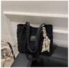 Bolso Nuevo de Gran Capacidad para Otoño e Invierno Bolso de Hombro de Lona Casual con Estilo para Mujer 2022 Textura de Clase Bolso Tote para Viajes Diarios