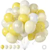 Conjunto transfronteiriço de 0 peças de balões metálicos de látex com lantejoulas flutuando no ar com hélio para decoração de aniversário e eventos de festa