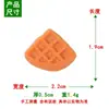 Accesorios de pegamento de crema DIY de hamburguesa de helado de dibujos animados, pinzas para el cabello, imanes para refrigerador, accesorios de resina para funda de teléfono, zuecos