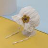 Gorro de Princesa para Bebé Flor Pequeña Benhui Sombrero de Algodón para Bebé para Niñas y Niños Gorro de Tela Transfronterizo para 3-18 Meses