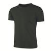 Camiseta de Secado Rápido Transfronteriza Versión de EE. UU. Temu Tiktok Cuello Redondo Manga Corta Europea y Americana Más Vendida Deportiva Talla Extra en Stock
