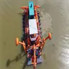 Dragado de carreteras excavadora de agua draga anfibia equipo de dragado de ríos limpieza de ríos anfibia dragado