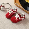 Tenis infantiles estilo coreano, nueva colección primavera/otoño 2026, zapatillas de entrenamiento alemanas para niñas, suela suave, transpirables, versátiles, zapatos casuales para niños y niñas