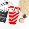 Calcetines de algodón de colores para Otoño e Invierno calcetines de algodón con dibujos animados tridimensionales calcetines de Navidad calcetines de moda estilo japonés lindo ciervo calcetines de media pantorrilla para mujer al por mayor