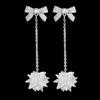 Aretes de circonita aretes de borla aretes de lazo aretes de plata esterlina S925 aretes con incrustaciones de cobre directo de fábrica aretes coreanos