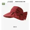 Bolsa Laço Coelho Chapéu Menina Verão Fofo Rejuvenescedor Rabo de Cavalo Chapéu Protetor Solar Coreia do Sul Versátil Chapéu de Costela Grande