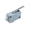 Microinterruptor Gris de Mango Largo, Tipo Pulsador de Varilla, Interruptor de Límite para Equipos de Automatización de Alta Sensibilidad, Botón de Rearme Automático