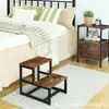 Escalón Personalizado Transfronterizo Taburete de Entrenamiento Cerámico de Madera Adecuado para Baño, Cocina, Dormitorio y Estantes de Almacenamiento de Cocina