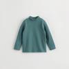Camiseta Interior Térmica de Cuello Semi-alto De Rong para Niños y Niñas Ropa de Primavera y Otoño Camiseta de Manga Larga