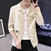 Ropa Protectora Solar 2020 Nueva Primavera y Otoño Verano Estilo Coreano Chaqueta Abrigo de Moda Delgado Transpirable Guapo Abrigo para Hombre