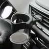 Portavasos para Coche Portavasos de Agua para Coche Bandeja Multifuncional para Salida de Aire Estante Plegable para Coche Portabebidas Portavasos Límite