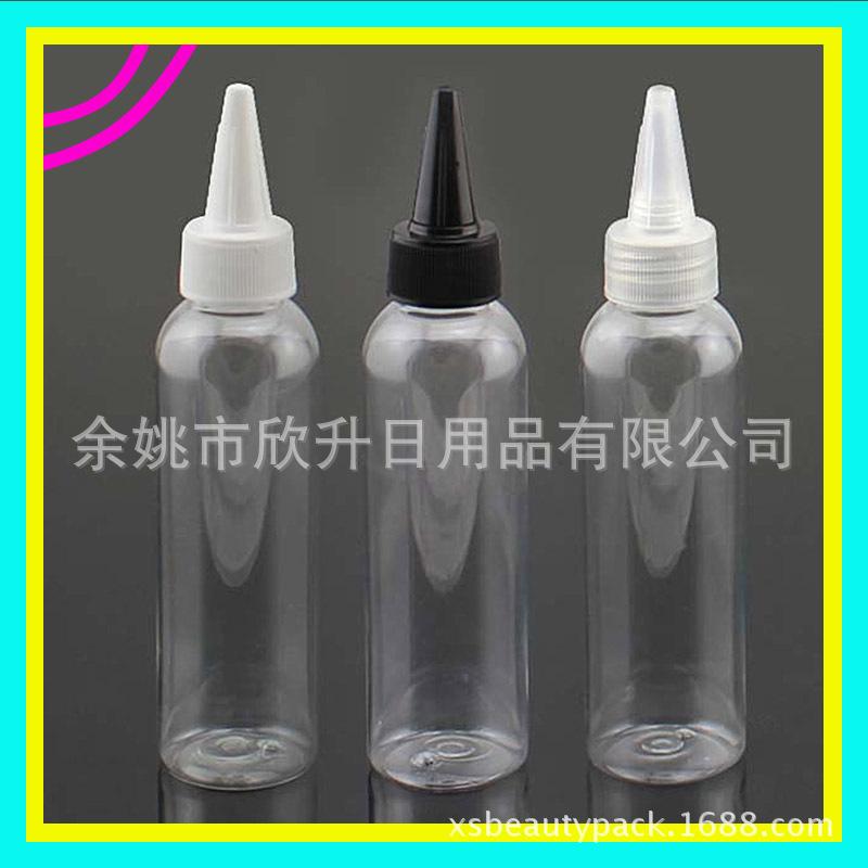 120ml 圆肩pet+尖盖  欣升