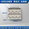 Estante para Guardar Cascos de Obra Estante para Guardar Cascos de Taller Estante para Cascos Montado en Pared de Pie