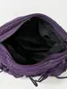 Bolso de hombro a cuadros retro estilo coreano, nueva moda 2026, con detalle de lazo, ofreciendo un look relajado y casual, adecuado para uso en exteriores