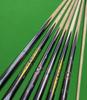 Palo de billar de fibra de carbono palo de snooker tecnología negra palo de cabeza pequeña club de billar negro 8 chino salida de fábrica