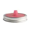 Tapa de Silicona para Frasco de Mason a Prueba de Fugas con Ventilación Giratoria y Tapa para Frasco de Almacenamiento Sellable Al Por Mayor