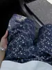 Shorts de Estilo Americano con Estrellas para Hombre, Ropa de Verano Exterior, Jeans de Corte Limpio con Cordón, Pierna Ancha, de Longitud Media