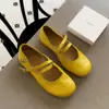 Zapatos de mujer elegantes y con clase de 2 cm, nuevo modelo otoño 2026, punta redonda, suela plana, tira cruzada, zapatos de abuela de boca poco profunda para mujer