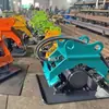 Compactador Vibratorio de Alta Frecuencia para Excavadora para Protección de Taludes de Orilla de Río y Compactación de Cimentaciones, Compactador Hidráulico para Excavadora