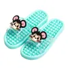 Pantuflas de Baño de Dibujos Animados para Mujer, Hogar Interior, Antideslizantes, Masaje de Puntos de Acupuntura, Sandalias Lindas de Verano Anti-olor para Hombre