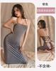 Lencería sexy, pijamas sexys, vestido de pseudo-madre bidimensional, ropa de casa larga de dibujos animados para mujer