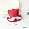 Decorações de Natal Transfronteiriças, Pacotes de Presentes de Natal, Decorações de Chapéu de Natal, Enfeites para Árvore de Natal, Montagem de Cenário