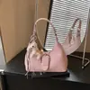 Bolsa de Hombro de Moda Simple Estilo Coreano 2026 Primavera para Mujer, Bolso de Hombro con Diseño de Nicho, Bolso Cruzado Versátil para el Trabajo