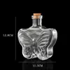Botella de Vidrio con Tapón de Corcho Transparente Botella de los Deseos Creativa Botella Cielo Estrellado Arcoíris Botella de la Suerte de Deriva Botella para Bebidas Lista para la Venta