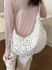 Bolsa Casual de Grande Capacidade para Mulheres 2026 Nova Moda Bolinhas Bolsa de Ombro para o Dia a Dia Simples Crossbody Bolsa Dumpling