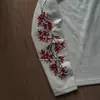 Sudadera con Cuello Redondo y Estampado Floral Personalizado Ins Europeo y Americano Transfronterizo Camiseta de Manga Larga Jersey Chaqueta Retro Moda Callejera