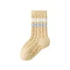 Calcetines para Bebé, Gruesos de Terciopelo para Otoño e Invierno, Calcetines Antideslizantes para el Suelo para Niños, Calcetines de Interior para Niños Pequeños, Niños y Niñas