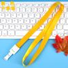 Cordão Personalizado para Crachá de Trabalho, Porta-Cartão de Identificação de Trabalho, Cordão de Pescoço, Cordão para Crachá, Porta-Cartão de Trabalho com Marca da Fábrica, Porta-Cartão de Identificação