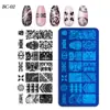 Placa de Aço para Nova Manicure Transfronteiriça Flor Borboleta Laço Folha Amante Aço Inoxidável Manicure Impressão Placa de Aço
