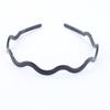 Moda Cabelo Prensado Masculino Esportes Headband Simples Onda Traseira Cabeça Preto Denteado Onda Feminino Acessórios Para Cabelo Facial