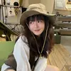 Sombrero de Pescador Estilo Coreano para Mujer Verano Transpirable Protección UV Sombrero para el Sol Montañismo Pesca Sombrero de Sol para Pesca Hombre Tendencia